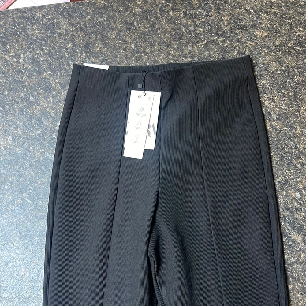 Zara high rise legging with front split